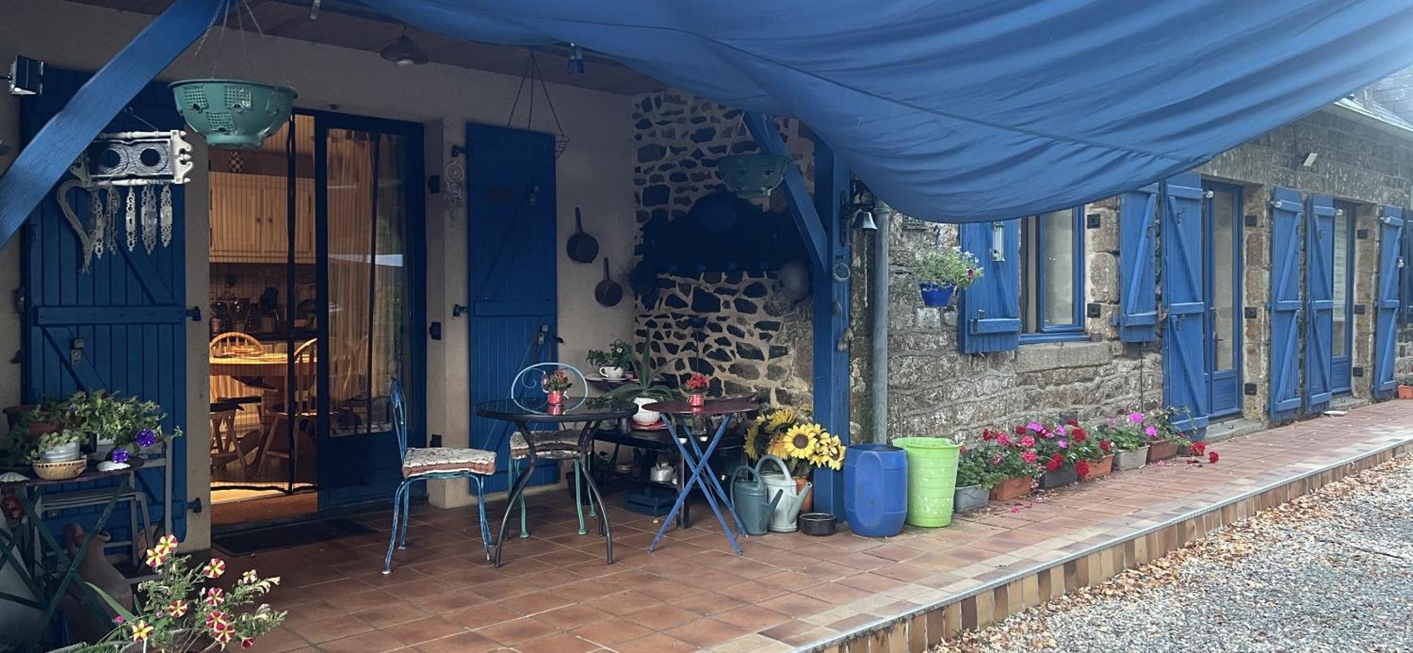 Double & Family Rooms In Tranquility In Blue Saint-Mars-sur-la-Futaie Экстерьер фото